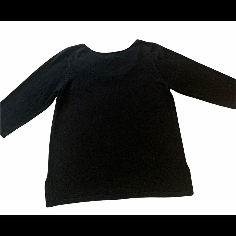 Bob Mackie Wearable Art Beaded Sweater Size Large - image 5